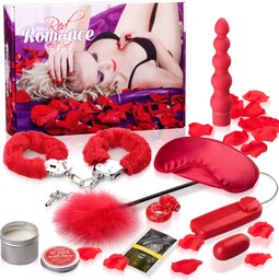 Red romance - erotyczny zestaw pełen niespdozianek -