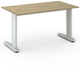 Biurko PRIMO FLEXIBLE 1600 x 800 mm, dąb