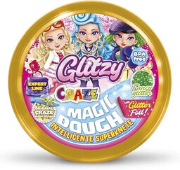 CRAZE Magic Dough Expert Glitzy zestaw inteligentnej plasteliny