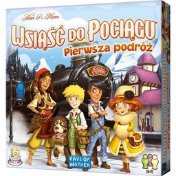 REBEL Gra planszowa Wsiąść do Pociągu Pierwsza podróż