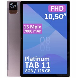 Tablet Android 10,5" Lte 8/128GB 7000 mAh Wifi