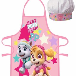 Brandmac Fartuszek dziecięcy z czapką Psi Patrol Skye