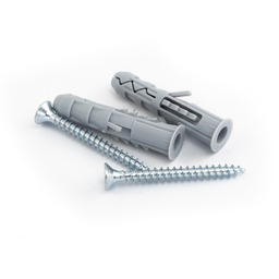 Kołek rozporowy 8x40mm z wkrętem 100sztuk 4x40mm