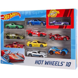 Hot Wheels Zestaw pojazdów 54886 (10 szt.) (1