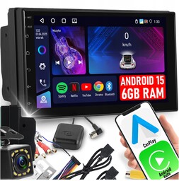 Radio Samochodowe 2 Din 6GB Ram Android Auto