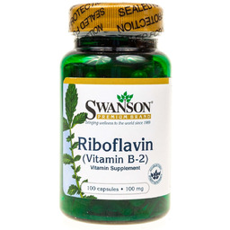 Suplement diety Witamina B-2 Ryboflawina SWANSON, 100 kapsułek