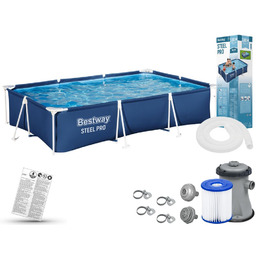 Basen Bestway 300x201x66 Ogrodowy Stelażowy 56411