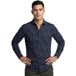 Koszula męska Tommy Hilfiger Boat Print Classic bawełniana
