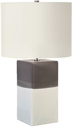 Elstead Lighting Lampa stołowa Alba Cream ceramiczna oprawa