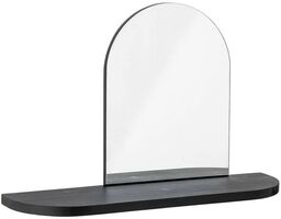 Bloomingville - Annlie Mirror w/Shelf Black MDF Bloomingville