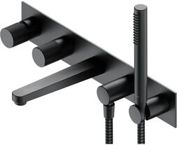 OMNIRES CONTOUR bateria wannowa 5-otworowa podtynkowa antracyt (AT)