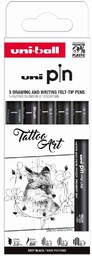 Cienkopis Kreślarski Pin 200 Tattoo Art Czarny Różne