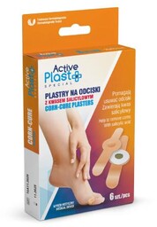 ACTIVE PLAST Plastry na odciski z kwasem salicylowym,