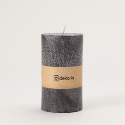 Świeca zapachowa palmowa walec Black 360 g, 6,5x6,5x12