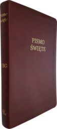 Uwspółcześniona Biblia Gdańska UBG średnia ekoskóra PU F1