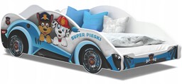 Łóżko samochód 180x90 auto materac Cars