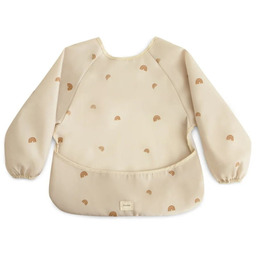 Wodoodporny śliniak z długim rękawkiem Rainbow, Mushie