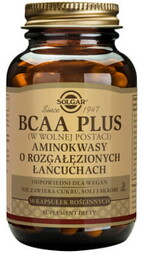 SOLGAR Aminokwasy BCAA z witaminą B6, 50 kapsułek