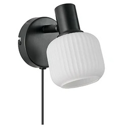 Nordlux - Milford Mini Lampa Ścienna Black