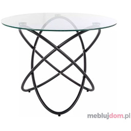 Stół ORBIT Signal Transparentny + czarny