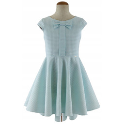 Sukienka Viwa Z Dłuższym Tyłem Komunia Wesele