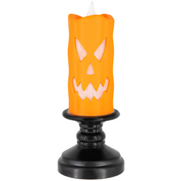 Świeca Dynia LED na Halloween - 13,5 cm