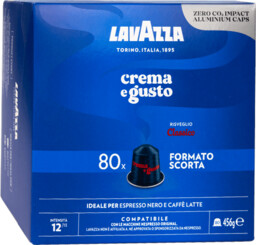 Lavazza Nespresso Crema e Gusto Classico 80 kaps.