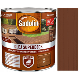 Sadolin Olej Superdeck Do Tarasów 2,5L Tek