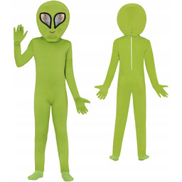 Strój Ufoludek Obcy Ufo Ufoludka Kosmita Kosmity Przybysz