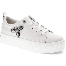 Filippo Białe Sneakersy Modne Obuwie Damskie