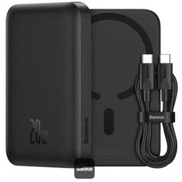 Baseus Magnetic Mini 6000mAh 20W MagSafe czarny
