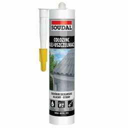 Soudal klej do blach colozinc 290 ml Szary