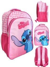 Duży plecak szkolny trzy komorowy dziecięcy Stitch