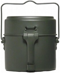 Mil-Tec Unisex  14664000 naczynia do gotowania, srebrne,