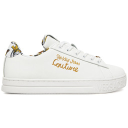 Sneakersy Versace Jeans Couture 78VA3SKL Biały