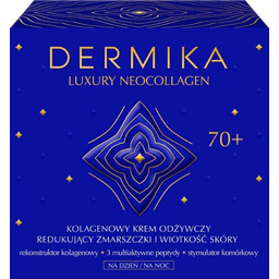 Dermika Luxury Neocollagen 70+ Kolagenowy Krem odżywczy redukujący