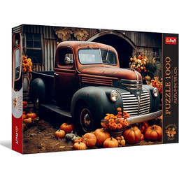Trefl - Puzzle 1000 Elementów, Jesienny Pickup, Premium