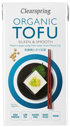Long Life Organic Tofu, jedwabiste 300g - Clearspring