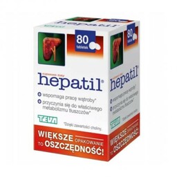 HEPATIL 150 mg - 80 tabletek