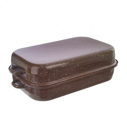 Orion Brytfanna emalia BROWN, 42,5 x 27,5 cm,