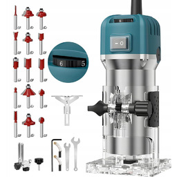 Frezarka Do Drewna Górnowrzecionowa Pionowa Ręczna Do KRAWĘDZI+15SZT