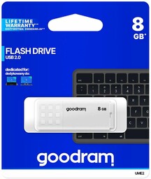 Pendrive GoodRam UME2 UME2-0080W0R11 (8GB; USB 2.0; kolor