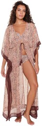 Kimono 7206P-1 zebra print