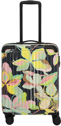 Walizka kabinowa Travelite Cruise S Print - yellow