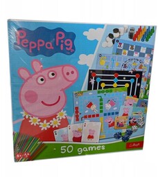 Gra 50 games Peppa Pig Świnka Peppa