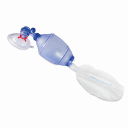 Resuscytator jednorazowy PVC zestaw dla dorosłych