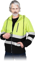 POLSTRIP-HD - Bluza polarowa z pasami odblaskowymi