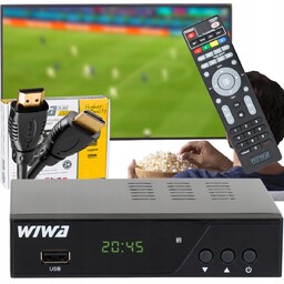 Tuner Dekoder Tv Naziemnej Hd DVB-T2 Hevc Hdmi