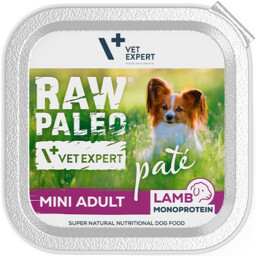Raw Paleo lamb Pate mini Adult alu tray