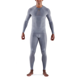 SKINS Koszulka kompresyjna z długim rękawem Series-5 Grey